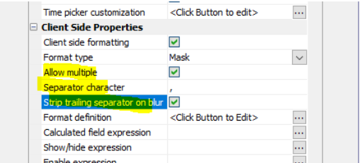 Allow Multiple Masks
